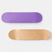 Amethyst (vaste kleur) persoonlijk skateboard (Horizontaal)