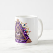 Amethyst Vault Eye Koffiemok (Voorkant rechts)