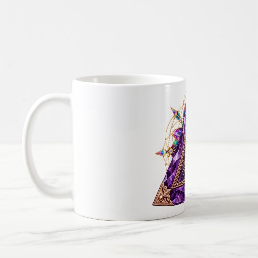 Amethyst Vault Eye Koffiemok (Links)