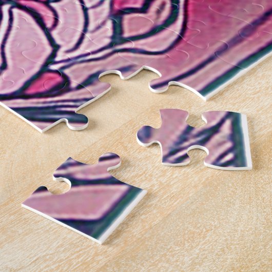 Amethyst (vier juwelen), Alphonse Mucha Legpuzzel (Zijkant)