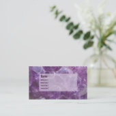 Amethyst-Visitekaartje Visitekaartje (Staand voorkant)