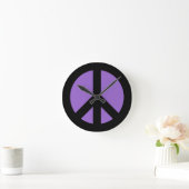 Amethyst Vredesteken Wandklok (Huis)
