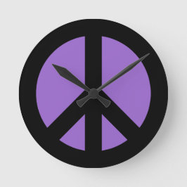 Amethyst Vredesteken Wandklok