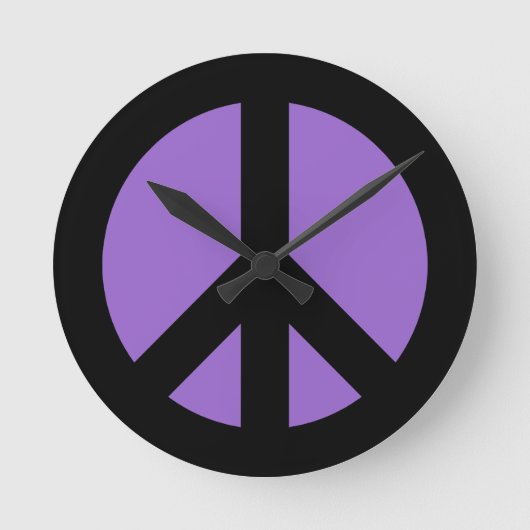 Amethyst Vredesteken Wandklok (Voorkant)