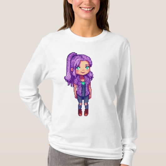 Amethyst Wanderer T-shirt (Voorkant)