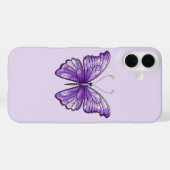 Amethyst Wings iPhone/iPad Case (Achterkant (horizontaal))