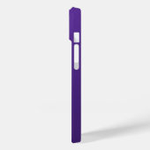 Amethyst Witte Elegante Calligrafie Schrift Naam Case-Mate iPhone Case (Achterkant / Links)