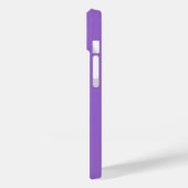 Amethyst Witte Elegante Calligrafie Schrift Naam Case-Mate iPhone Case (Achterkant / Links)