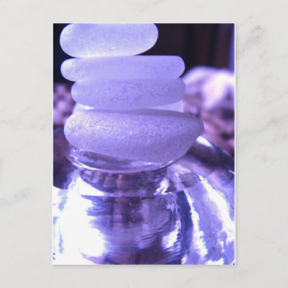 Amethyst Zee Glass Briefkaart