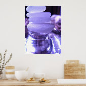 Amethyst Zee Glass Print (Keuken)