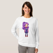Amethyst Zwervers T-shirt (Voorkant volledig)