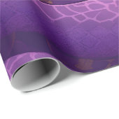 Amethystine Python Retro Kleurrijke Aangepaste Pat Cadeaupapier (Rol Hoek)