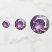 Amethystpatroon Confetti (Achterkanten)