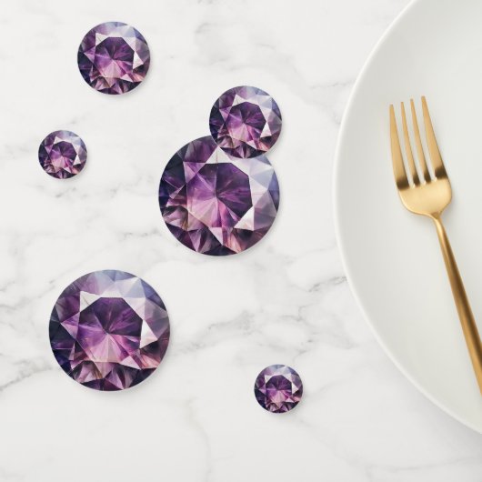 Amethystpatroon Confetti (Groep)
