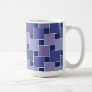 Amethystvierkanten Koffiemok