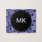 Amethystvierkanten Legpuzzel (Horizontaal)