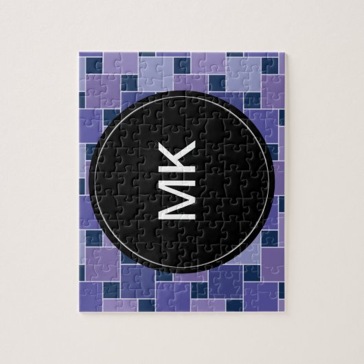 Amethystvierkanten Legpuzzel (Verticaal)