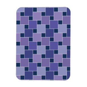 Amethystvierkanten Magneet