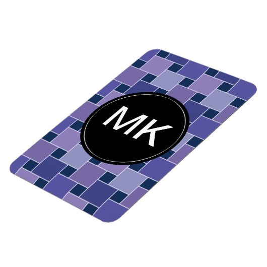 Amethystvierkanten Magneet (Linkerzijde)