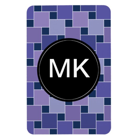 Amethystvierkanten Magneet (Verticaal)