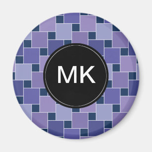 Amethystvierkanten Magneet