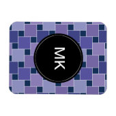 Amethystvierkanten Magneet (Horizontaal)