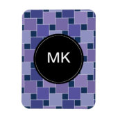 Amethystvierkanten Magneet (Verticaal)