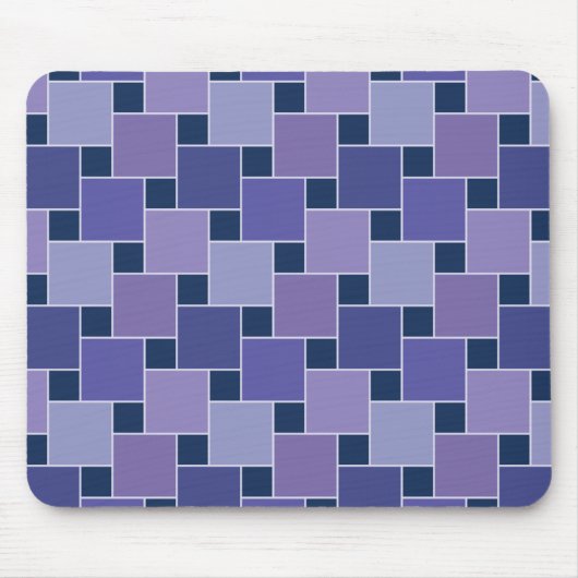 Amethystvierkanten Muismat (Voorkant)