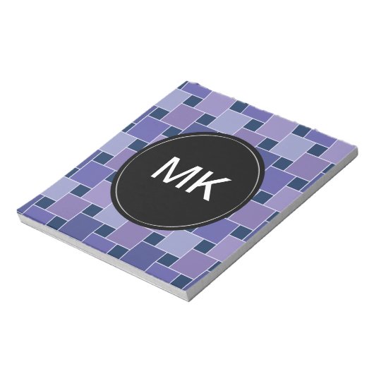 Amethystvierkanten Notitieblok (Linkerzijde)