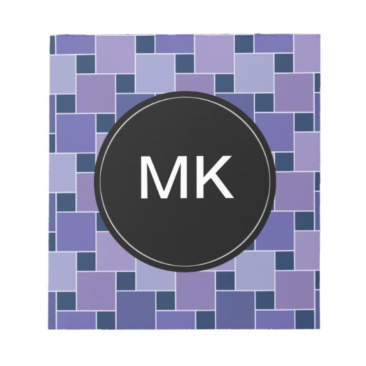 Amethystvierkanten Notitieblok (Voorkant)