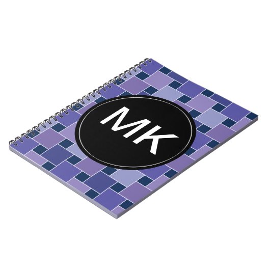 Amethystvierkanten Notitieboek (Linkerzijde)