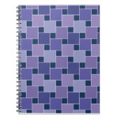 Amethystvierkanten Notitieboek (Voorkant)