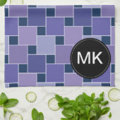 Amethystvierkanten Theedoek (Gevouwen)