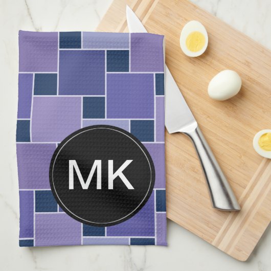 Amethystvierkanten Theedoek (Quarter Fold)