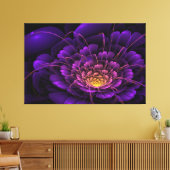 Ametista em chamas canvas afdruk (Insitu (Woonkamer))