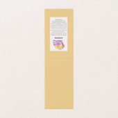 Ametrine Crystal Betekenis Sieraden Display Visitekaartje (Buitenkant ongevouwen)