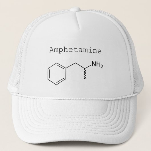 Amfetamine-Molecule-Pet Trucker Pet (Voorkant)