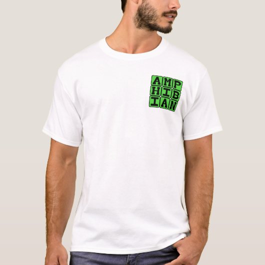 Amfibie, Koudbloedig Dier T-shirt (Voorkant)