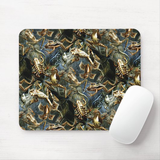 amfibieën in Haeckel Muismat (Met muis)