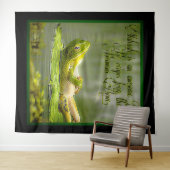 Amfibieën Modellen: Kikker Laze 01-02 Wandkleed (In Situ (horizontaal))