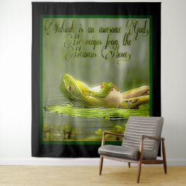 Amfibieën Modellen: Kikker Laze 01-02 Wandkleed