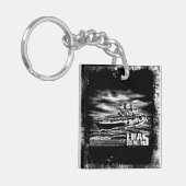 Amfibieschip Peleliu Aif sleutelhanger (Voorkant Links)