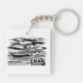 Amfibieschip Peleliu Aif sleutelhanger (Achterkant)