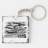 Amfibieschip Peleliu Aif sleutelhanger (Achterkant)