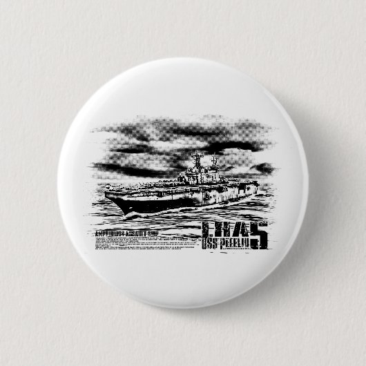 Amfibieschip Peleliu Button (Voorkant)