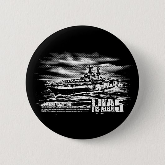 Amfibieschip Peleliu Button (Voorkant)