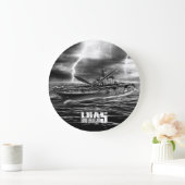 Amfibisch aanvalsschip Peleliu Aif wallklok Grote Klok (Huis)