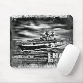 Amfibisch aanvalsschip Peleliu Mousepad Muismat (Met muis)