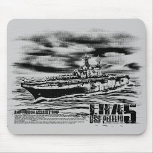 Amfibisch aanvalsschip Peleliu Mousepad Muismat