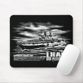 Amfibisch aanvalsschip Peleliu Mousepad Muismat (Met muis)